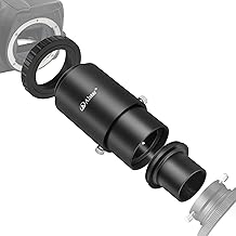 T Ring Adapter and 1.25" Extendable Camera Adapter Bundle