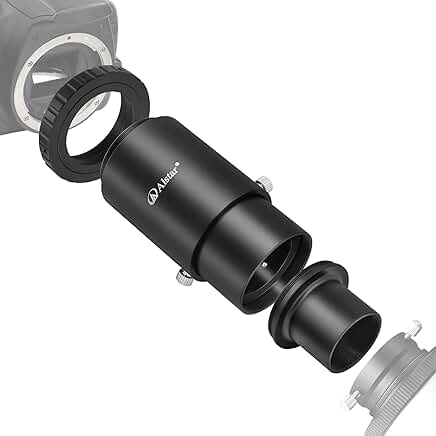 T Ring Adapter and 1.25" Extendable Camera Adapter Bundle