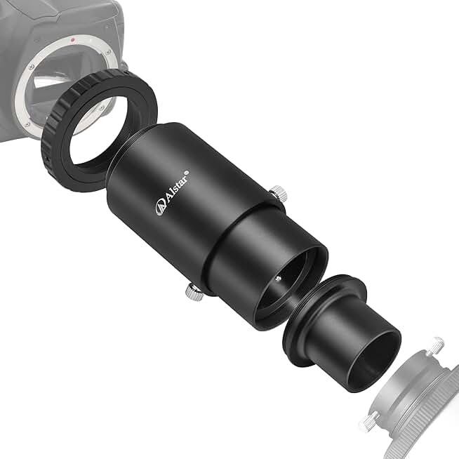 T Ring Adapter and 1.25" Extendable Camera Adapter Bundle