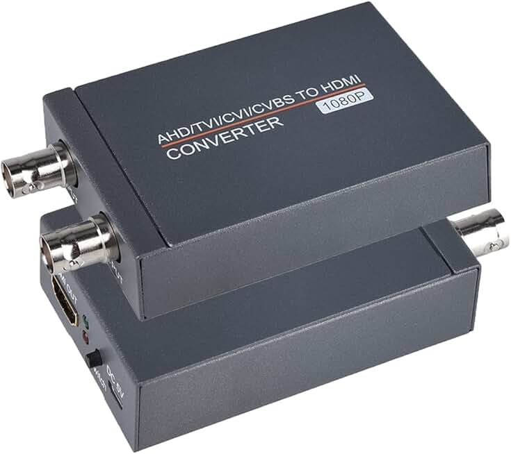 TVI/CVI/AHD to HDMI Converter for Full HD and 4K Video