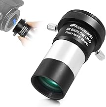2X 1.25-inch Fully Multi-Coated Barlow Lens with M42 Thread