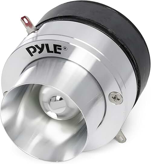 2.5-inch Titanium Tweeter with Aluminum Frame, 100W