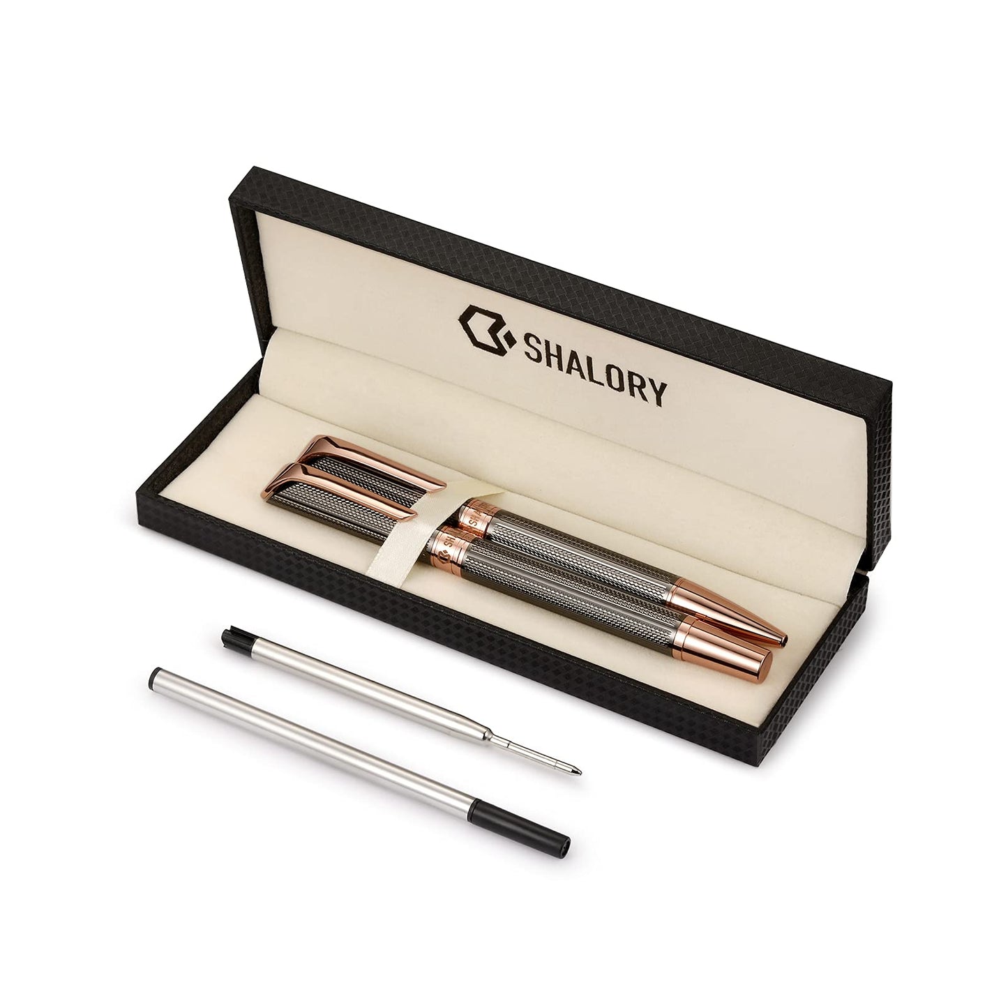 Stylish Metal Pen Set with Extra Refills