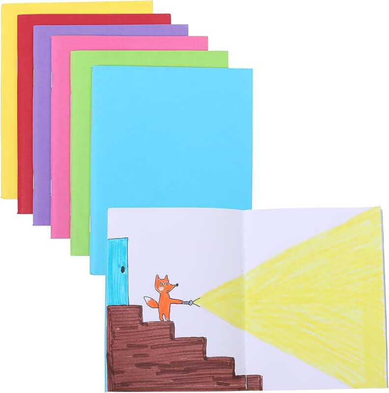 Set of 96 Small Blank Notebooks for Kids