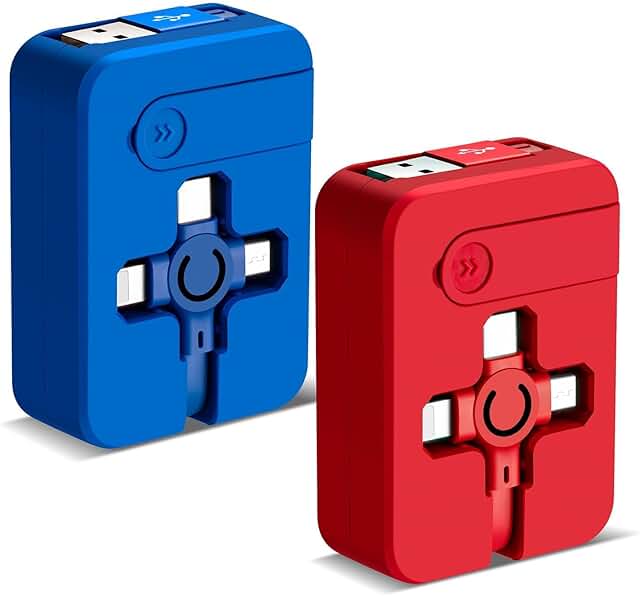 3-in-1 Retractable Multi Charging Cable Pack