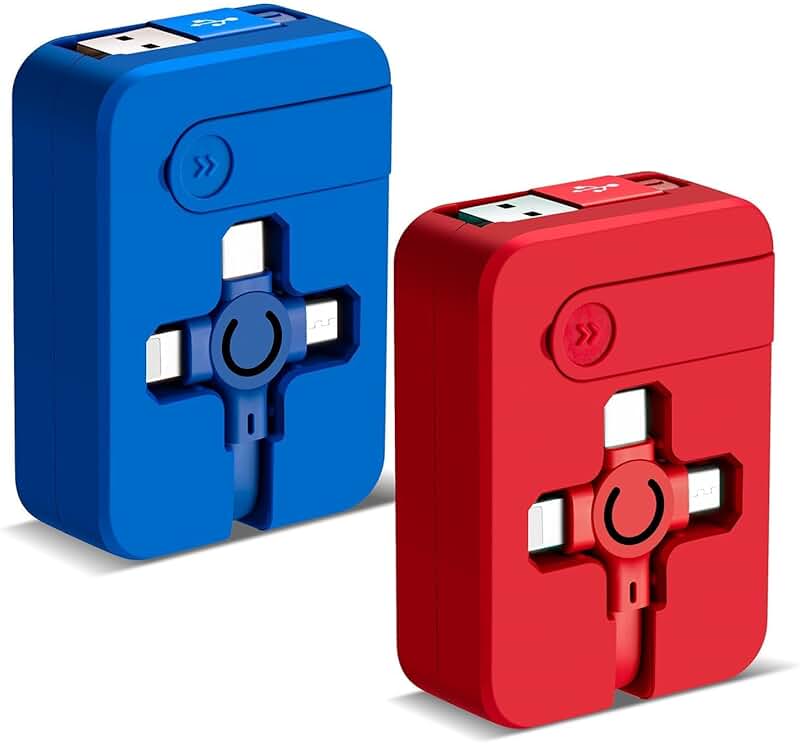 3-in-1 Retractable Multi Charging Cable Pack