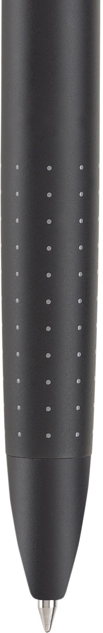 Axiom Collection Retractable Ballpoint Pen, Matte Black, Blue Ink