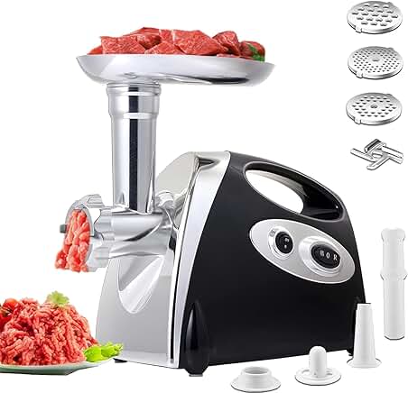 Heavy Duty Electric Meat Grinder with Sausage Maker