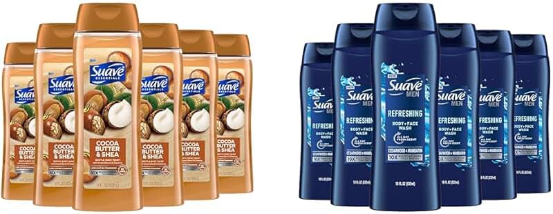 Body Wash Bundle with Cocoa Butter Shea and Cedarwood Mandarin