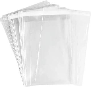 Clear 4.5x6.5 inch cellophane bags for photos and treats, 200 pcs