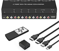 4-Port AV to HDMI Converter for Video Devices