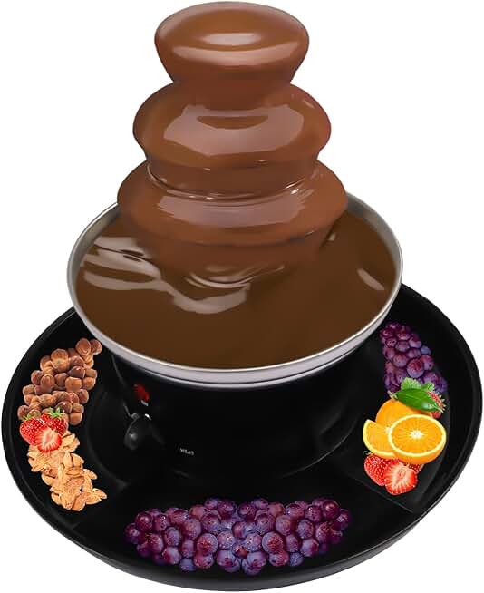 3-Tier Electric Chocolate Fountain for Parties and Celebrations