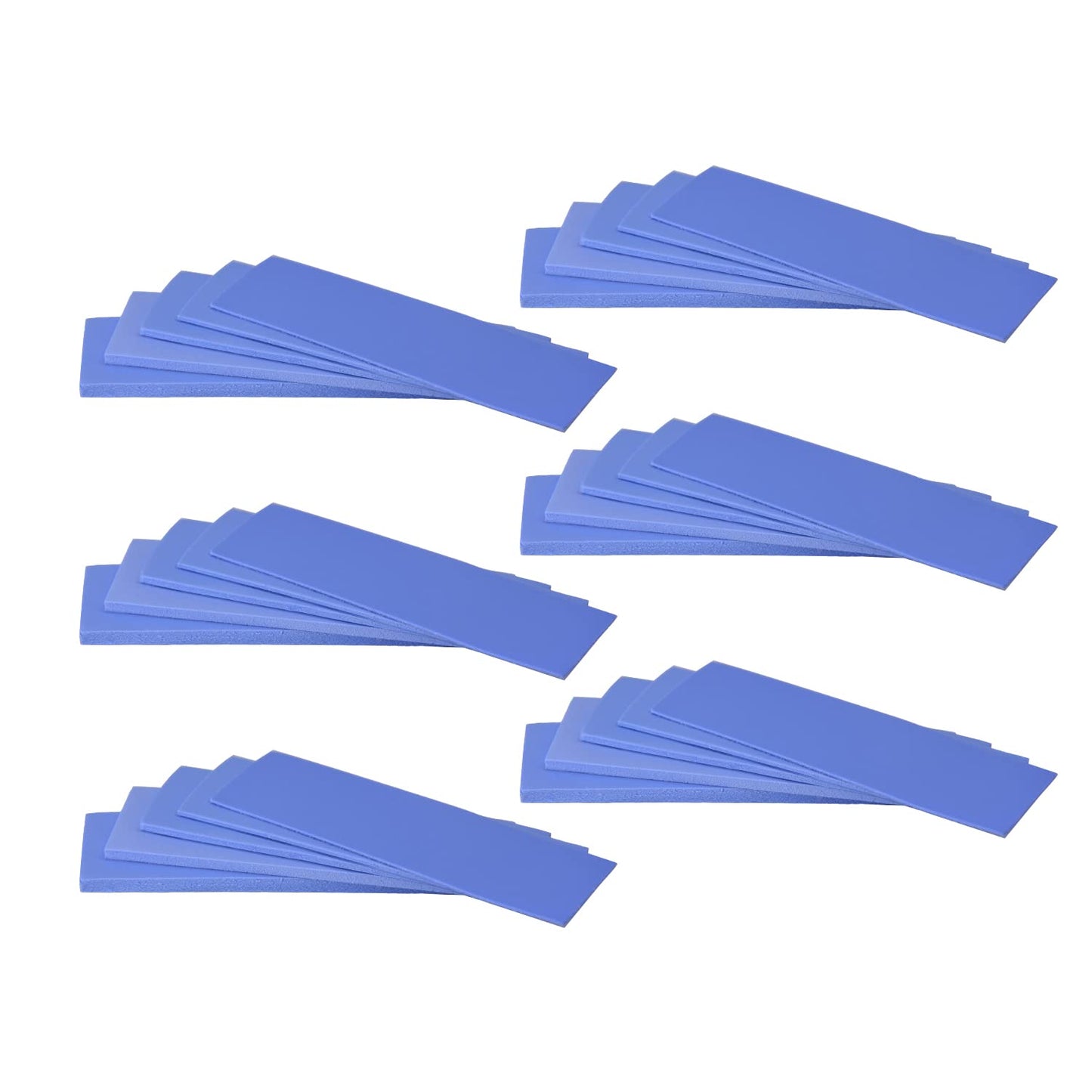 30 Pack Thermal Pads, 20×67 mm, 0.5-3 mm thick