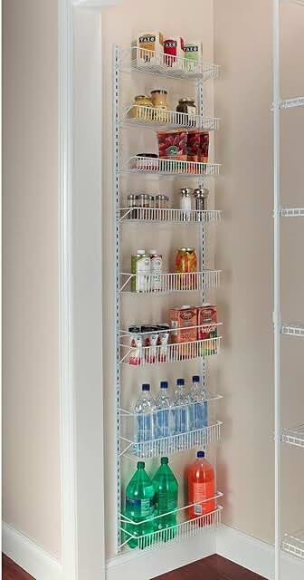Adjustable 24-Inch Wall Mount Spice Rack