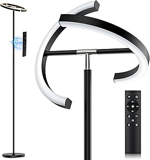 Rotatable LED Floor Lamp with Touch & Remote Control