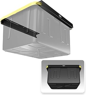 Heavy-Duty Overhead Garage Storage Rack for 1 Bin