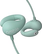 Open Ear Wired Ear Cuff Headphones with Microphone