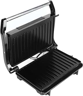 Double-Sided Electric Steak Griddle and Panini Press