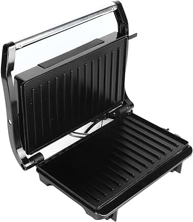 Double-Sided Electric Steak Griddle and Panini Press