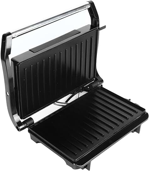 Double-Sided Electric Steak Griddle and Panini Press
