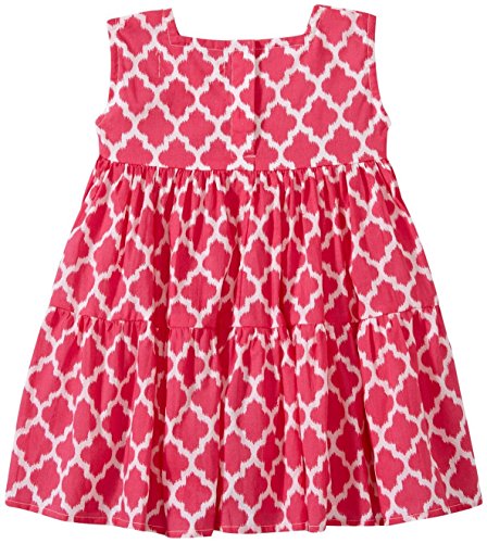 Baby Girls' Jali Ikat Gypsy Dress, Pink, 3-6 Months