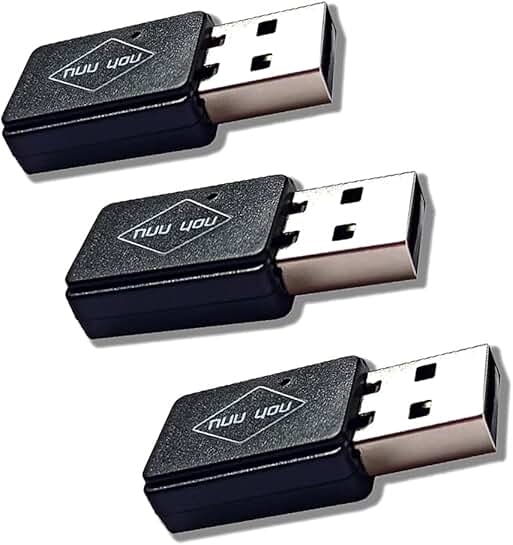 3-Pack Wi-Fi USB Dongle and IP Phone Support