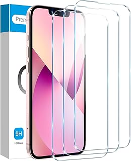 3 Pack Screen Protectors for iPhone 16e, 13, 13 Pro, 14 6.1"