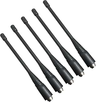 Set of 5 Soft Whip Antennas for 410-470MHz GNSS Receivers