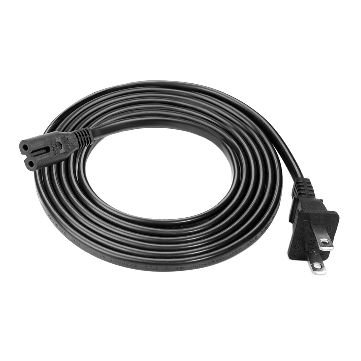 AC Power Cord Compatible Sony PS3 Slim / PS4 Slim Playstation 4 / PS5, Xbox Series S, Xbox Series X, Xbox One S/X Game Console Power Supply Cable Replacement