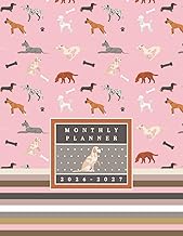 Pink Dog Monthly Planner 2026-2027, 8.5 x 11