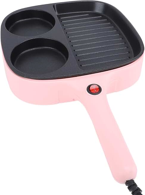 Electric 3-Section Breakfast Sandwich Maker
