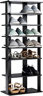 7-Tier Wooden Shoe Storage Organizer