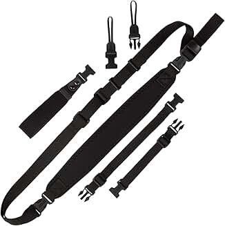 Adjustable Neoprene Camera Strap with Quick Release