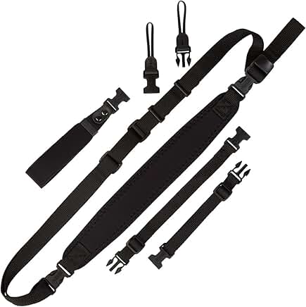 Adjustable Neoprene Camera Strap with Quick Release