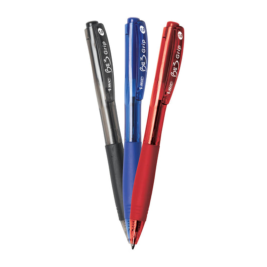 Assorted Color Retractable Ballpoint Pens, 18 Pack