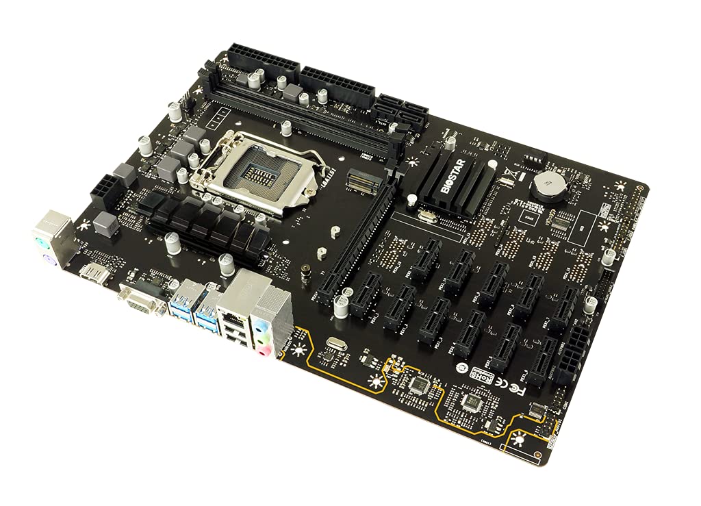 TB360-BTC PRO 2.0 Core i7/i5/i3 (Intel 8th and 9th Gen) LGA1151 Intel B360 DDR4 12 GPU Mining Motherboard Upgraded Model