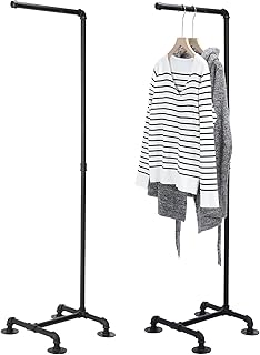 Industrial Pipe Clothing Rack, 59.5 inches