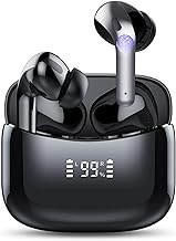 Wireless Bluetooth Earbuds with Microphone and Waterproof Design