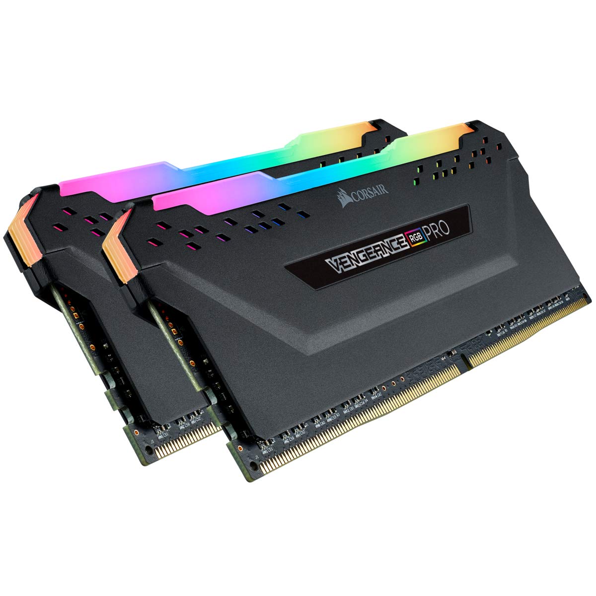 Vengeance RGB Pro 16GB (2x8GB) DDR4 3600 (PC4-28800) C18 Desktop Memory - Black