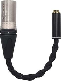 HiFi 4-pin XLR Male to 4.4mm TRS Female Balanced Cable