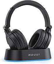 Wireless TV Headphones with Charging Base and Long Battery Life