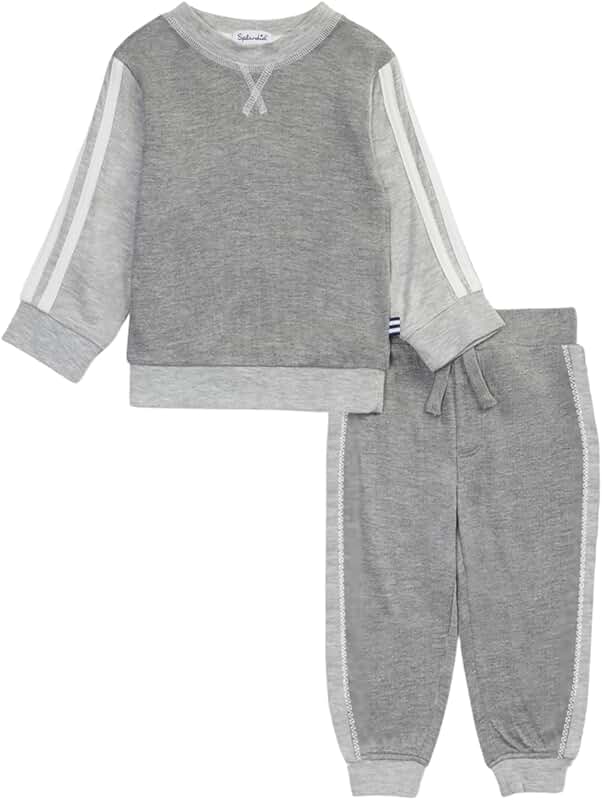 Boys' Long Sleeve Stripe Set