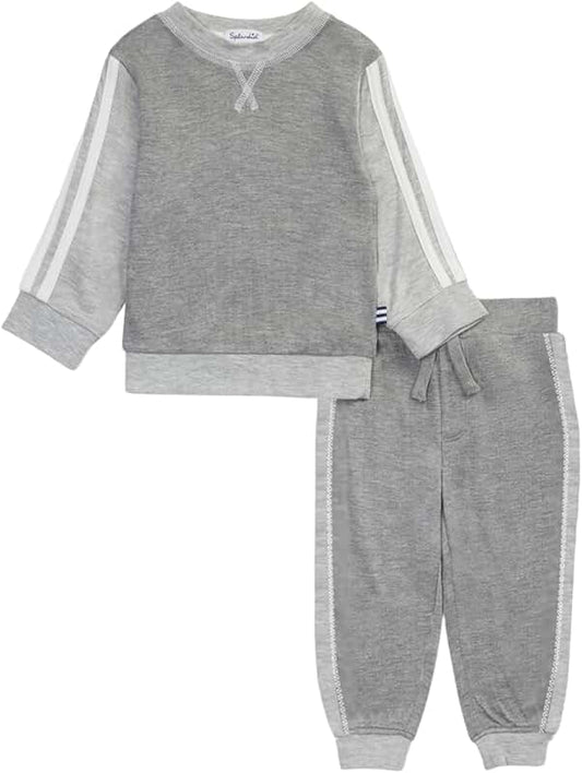 Boys' Long Sleeve Stripe Set