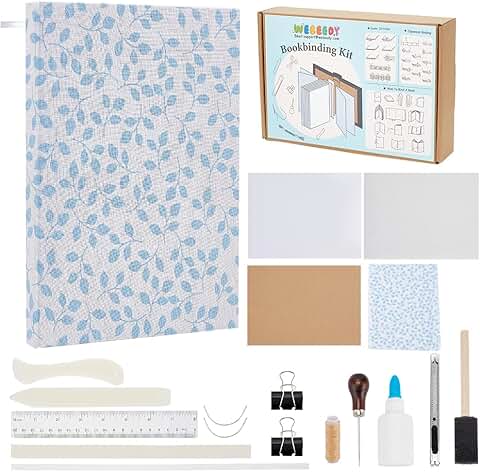 Handmade Sketchbook Kit with Tools and Pages