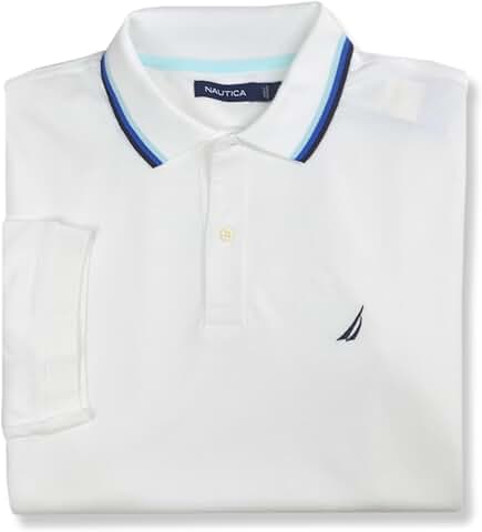 Men's Classic Fit Cotton Mesh Polo Shirt