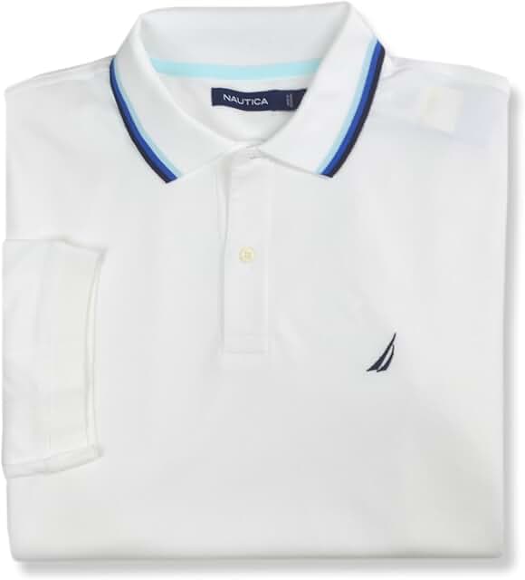Men's Classic Fit Cotton Mesh Polo Shirt