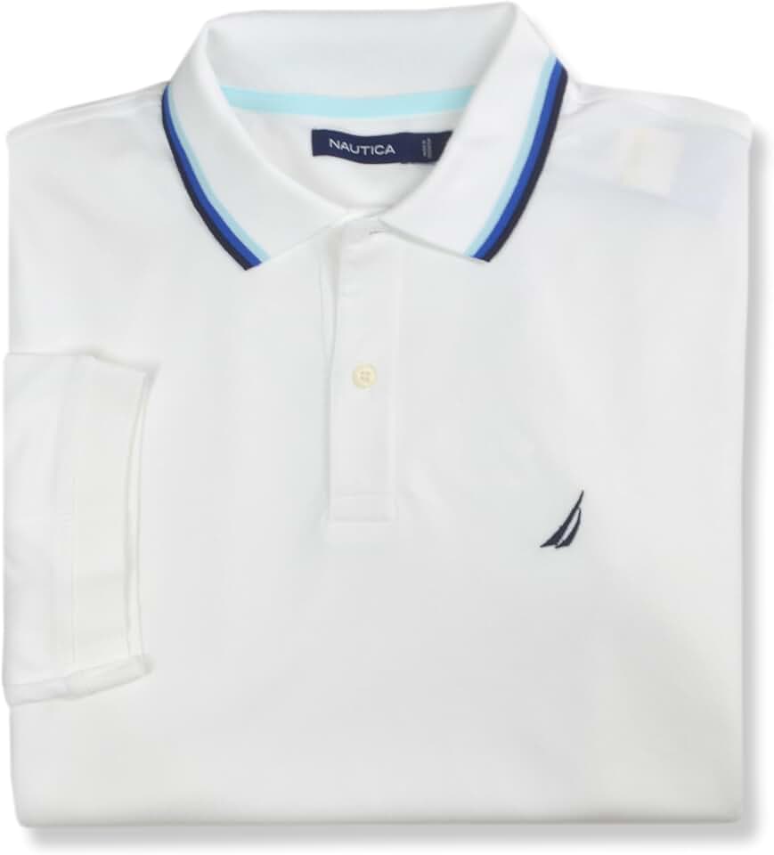Men's Classic Fit Cotton Mesh Polo Shirt