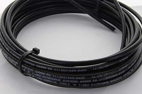 50 ft Low Loss Coaxial Cable without Connectors