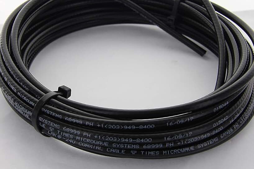 50 ft Low Loss Coaxial Cable without Connectors