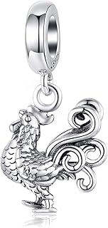 Sterling Silver Charm Bracelet and Necklace Set